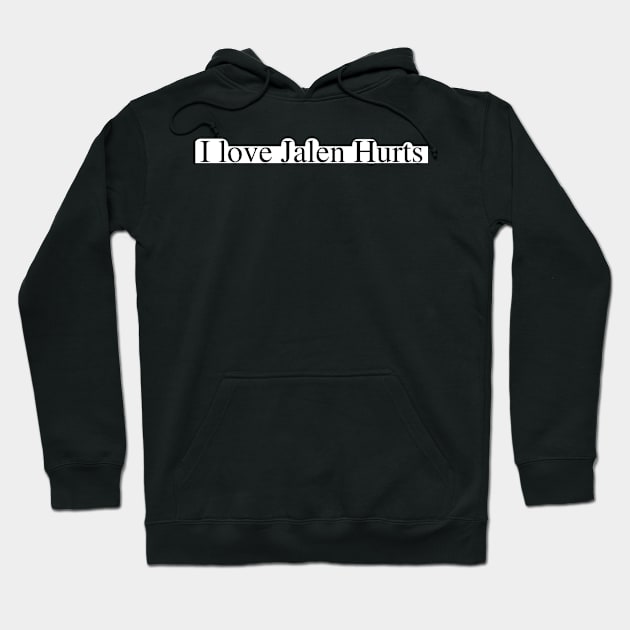 I love Hurts Hoodie by delborg